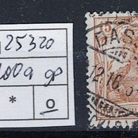 Los H25320: Deutsches Reich Mi. 100 a, gest. gepr. INFLA