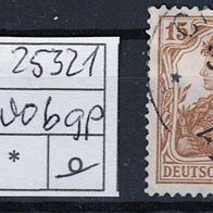 Los H25321: Deutsches Reich Mi. 100 b, gest. gepr. INFLA