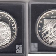 Italien Silber 10 Euro 2005 PP/Proof, Ende des 2. Weltkrieges, K.M. 271