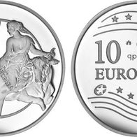 Belgien Silbermünze PP/Proof 10 Euro 2004 EU-Erweiterung, K.M. 234