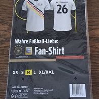 Fußball Fan Shirt Edeka WM 2026 Gr. M Unisex OVP