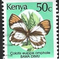 Kenia Briefmarke " Schmetterlinge " Michelnr. 417 o