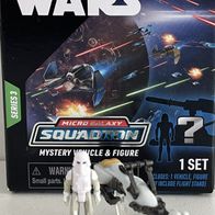 Star Wars Jazwares Micro Galaxy Squadron Imperial Speeder BIKE & Snowtrooper
