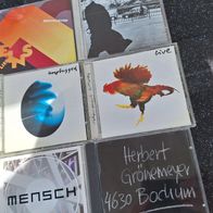 OLD Herbert Grönemeyer - 6 CDs (Unplugged, Live, Mensch, 4630 Bochum, Bleibt