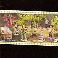 Kinder Joy Beipackzettel Shrek 4 Forever After mit Data Matrix DE - 265