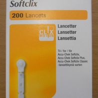 ACCU-CHEK Softclix (200 Lanzetten) - AKKU CHECK - NEU & OVP