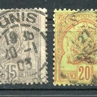 Tu008 Tunesien gestempelt o, 32-33, 0,60 M€. (2016/17)