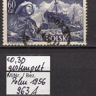 Polen 1956 Polnische Handelsmarine MiNr. 963 A gestempelt -1