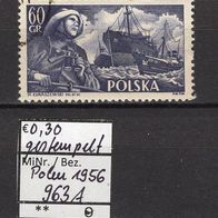 Polen 1956 Polnische Handelsmarine MiNr. 963 A gestempelt -2