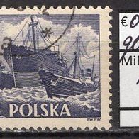 Polen 1956 Polnische Handelsmarine MiNr. 963 A gestempelt -3