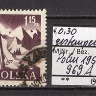Polen 1956 Wandern MiNr. 969 A gestempelt