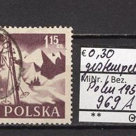 Polen 1956 Wandern MiNr. 969 A gestempelt -1