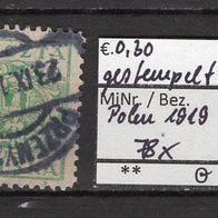 Polen 1919 Freimarken MiNr. 78 x gestempelt