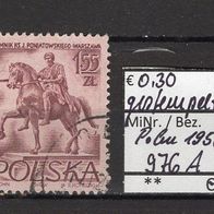 Polen 1956 Denkmäler Warschaus (II) MiNr. 976 A gestempelt -1