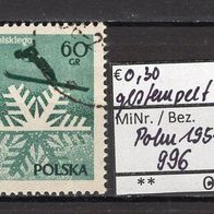 Polen 1957 50 Jahre Skisport in Polen MiNr. 996 gestempelt