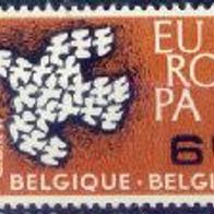 Europa-Union / CEPT - Belgien Mi. Nr. 1254 Europamarken 1961 * * <