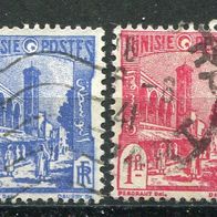 Tu037 Tunesien gestempelt o, 194 + 199, 0,60 M€. (2016/17)