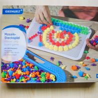 fast neu Ideenwelt Mosaik-Steckspiel 390 Stecker Steckplatte