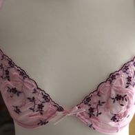 BH rosa mit Muster Größe 70 C