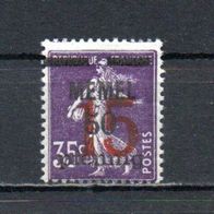 Memelgebiet,1921, Mi.-Nr. 48, ( * ) Falz