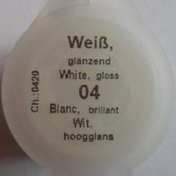 04 Weiß Glänzend