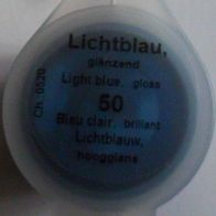50 Lichtblau Glänzend