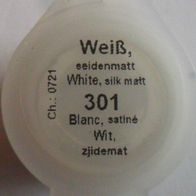 301 Weiß Seidenmatt