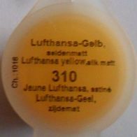 310 Lufthansagelb Seidenmatt