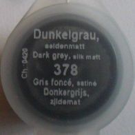 378 Dunkelgrau Seidenmatt