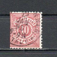 Württemberg, 1875, Mi.-Nr. 46, Gestempelt (2)