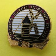 Pointe Claire Curling Club Brosche Abzeichen :