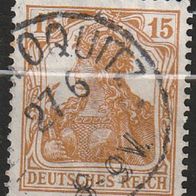 Deutsches Reich Mi. Nr. 142 Gestempelt