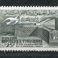 Tu057 Tunesien gestempelt o, 409, 0,40 M€. (2016/17)