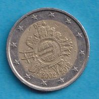 Belgien 2 Euro 2012 10 Jahre Bargeld Einführung 2002 - 2012