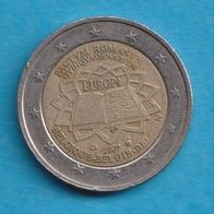 Belgien 2 Euro 2007 Römische Verträge