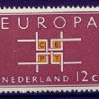 Europa-Union / CEPT - Niederlande Mi. Nr. 806 Europamarken 1963 * * <