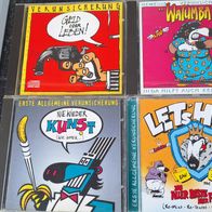 EAV - 4 CDs (Let´s Hop, Das Allerbeste, Watumba, Geld oder Leben, Nie wieder Kunst