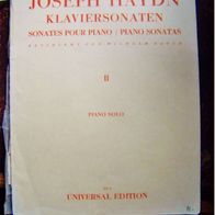 Klaviernoten - Joseph Haydn: Klaviersonaten II (11-19) Universal Edit.2 Klassik