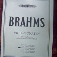 Violinnoten - Brahms: Violinsonate op.100 Edit. Peters No.3814 Klassik