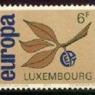 Europa-Union / CEPT - Luxemburg Mi. Nr. 716 - Europamarken 1965 * * <