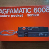 Agfamatic 6008 makro pocket sensor in OVP mit Zubehör