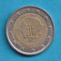 Belgien 2 Euro 2012 75 Jahre Königin Elisabeth Musik Wettbewerb