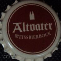 Altvater Weissbierbock Bischofshof Brauerei Bock Bier Weisse Kronkorken neu unbenutzt