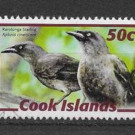 024) Cook-Inseln Vögel Mi. Nr. ? gestempelt