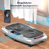 Kehot 4D Vibrations-Massage-Trainings-Platte, 300W, 3 starke Motoren, mit Musik