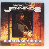 Waylon Jennings - Burning Memories, LP - Showcase 1985