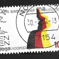 BRD Sondermarke " 100 Jahre Bund Deutscher Frauenvereine " Michelnr. 1723 o