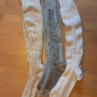 3 Paar Kniestrümpfe - Gr. 43
