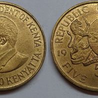 Kenia 5 Cents 1975 ## Li2
