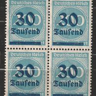 Deutsches Reich Mi. Nr. 285 Postfrisch - Viererblock